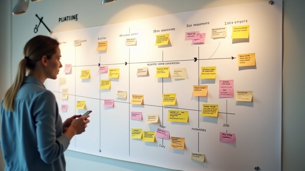 User journey mapping session in progress